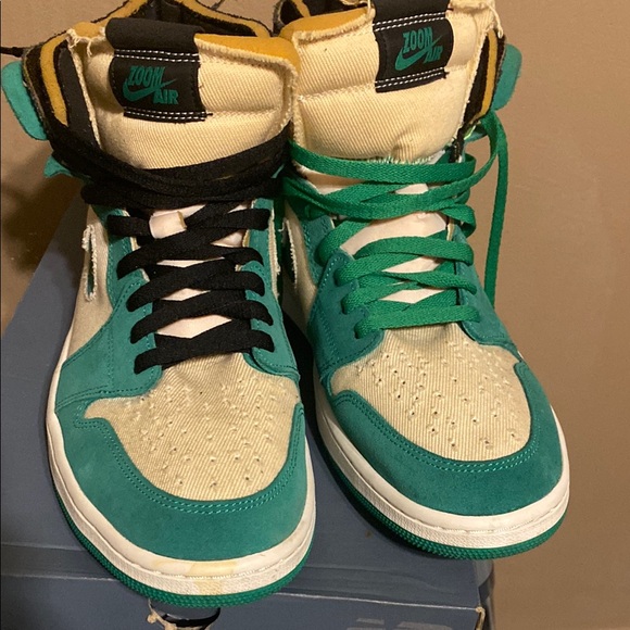 Air Jordan 1 Retro High OG Teal/White - Picture 2 of 6